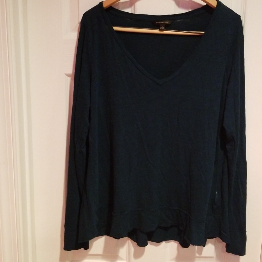 BANANA REPUBLIC WOMEN'S TOP - L